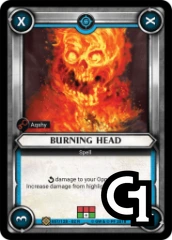 Burning Head - Foil